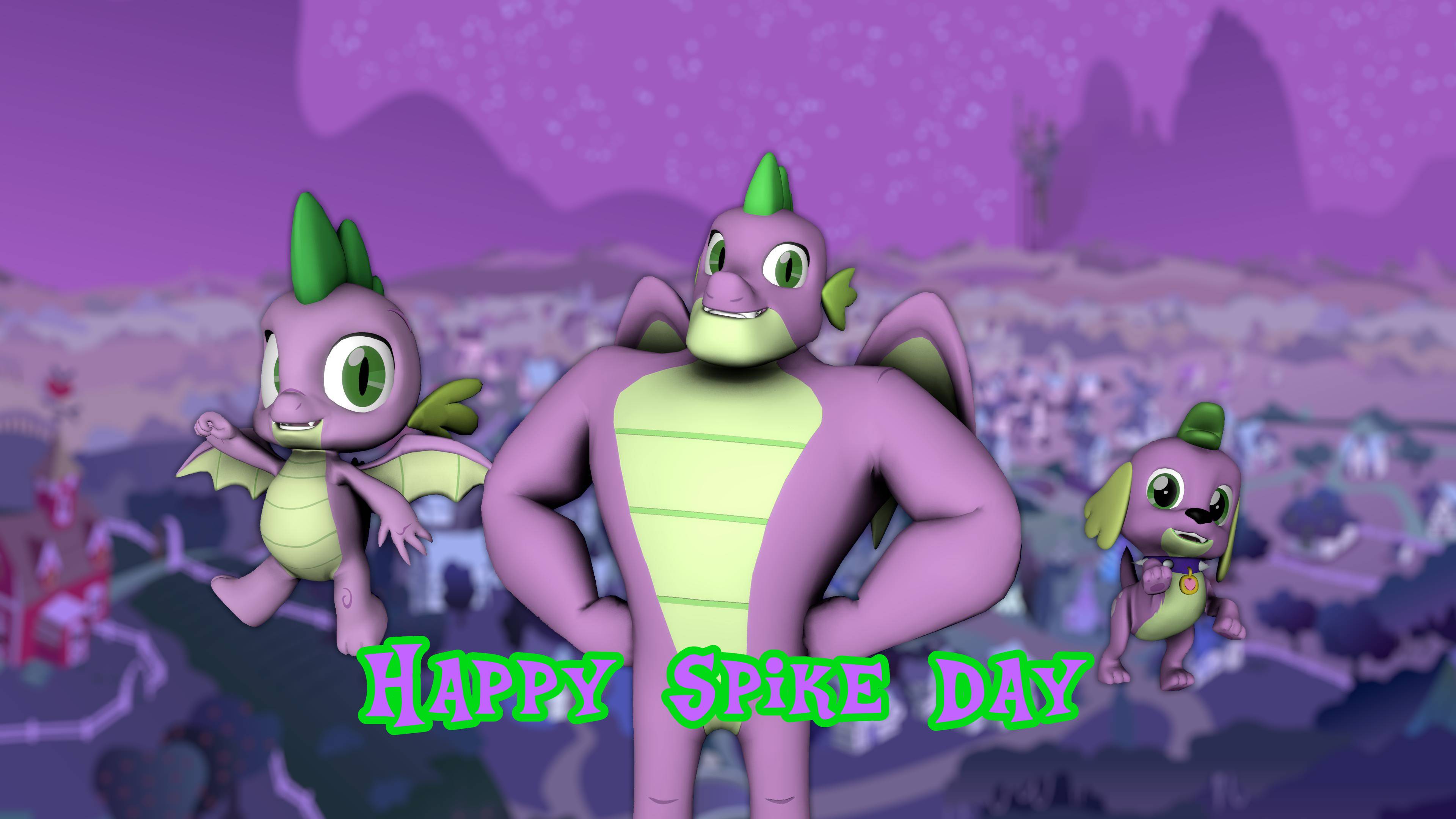 Spuke Day Happy spike day by fazbearsparkle on DeviantArt
