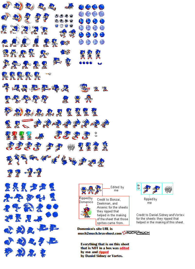 Sonic Sprites (Extras)