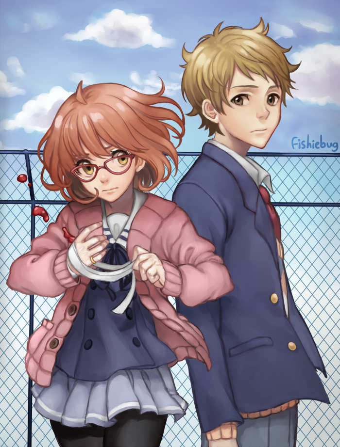 Kuriyama Mirai Kyoukai no Kanata by Rivayno on DeviantArt