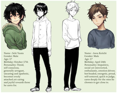 Character sheet - Yuuta and Keiichi