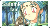 Sasami Fan Stamp