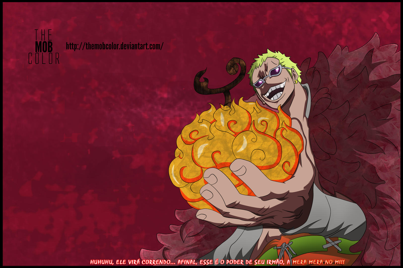 TODO O PODER DE DONQUIXOTE DOFLAMINGO - ONE PIECE 