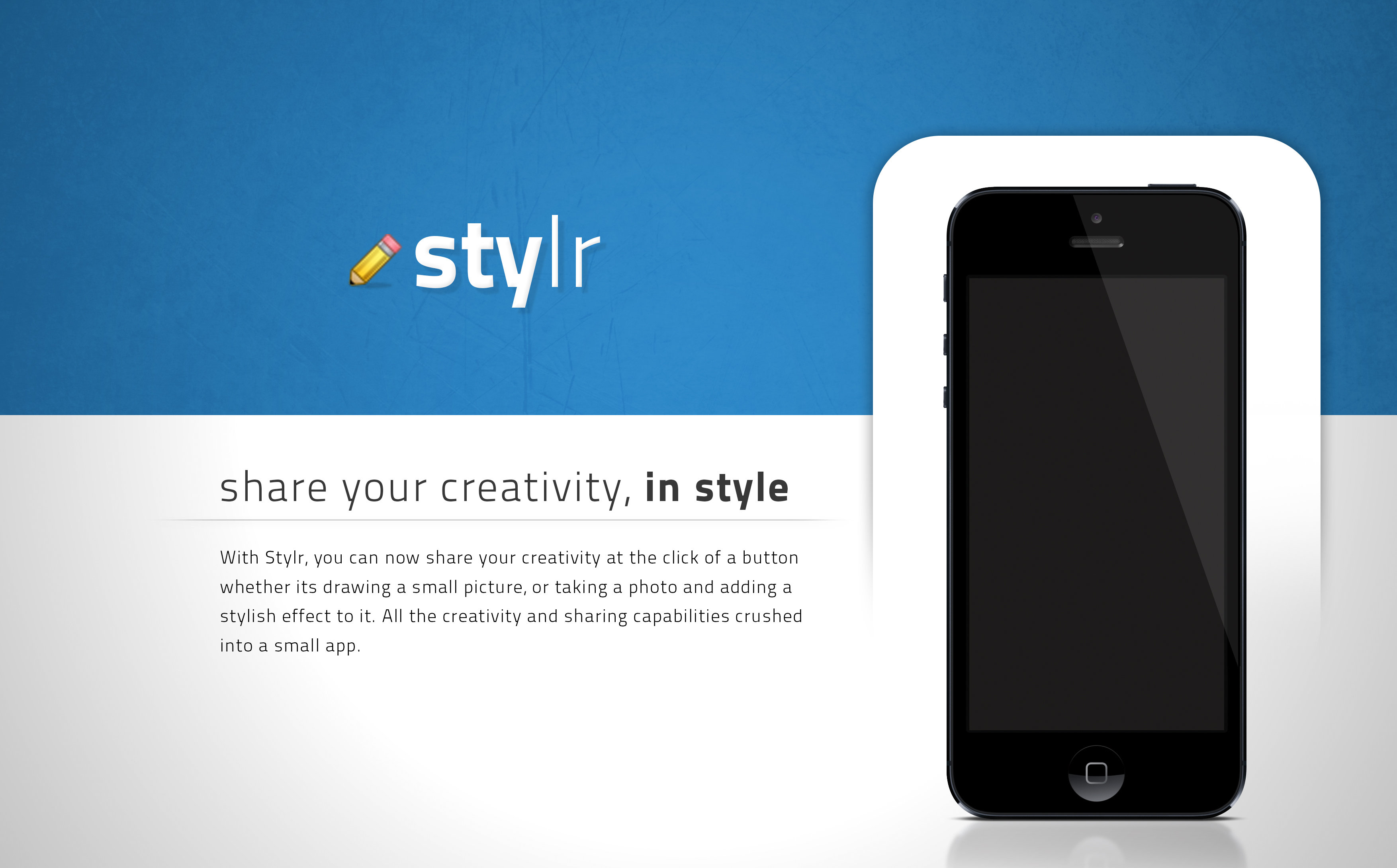 Stylr App Advertisement