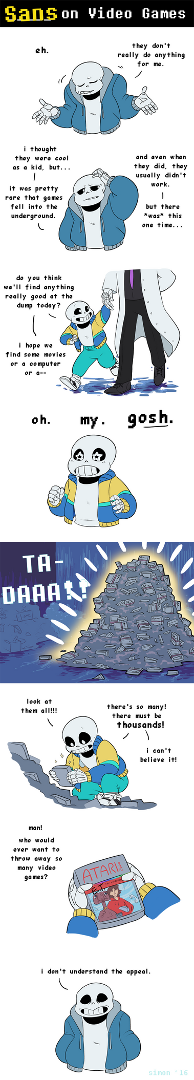 Sans on Video Games