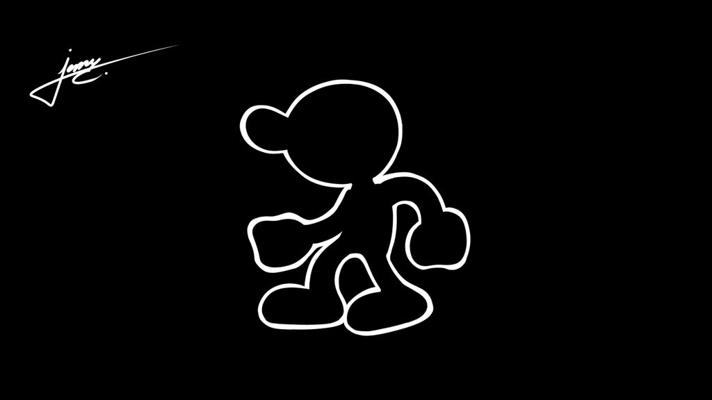 Mr.Game and Watch Wallpaper