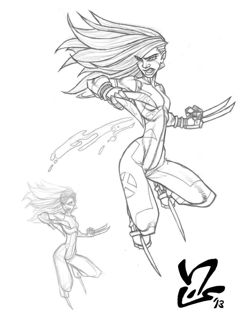 X 23 On NewX Men DeviantArt X 23 on newx men deviantart