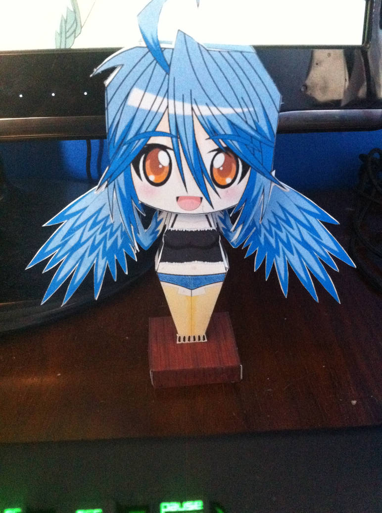 Papi the Happy Harpy Papercraft by QuinnCrystal on DeviantArt