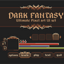 Ultimate Dark Fantasy UI set