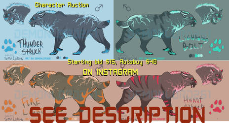Electric Saber Adopts: Auction!