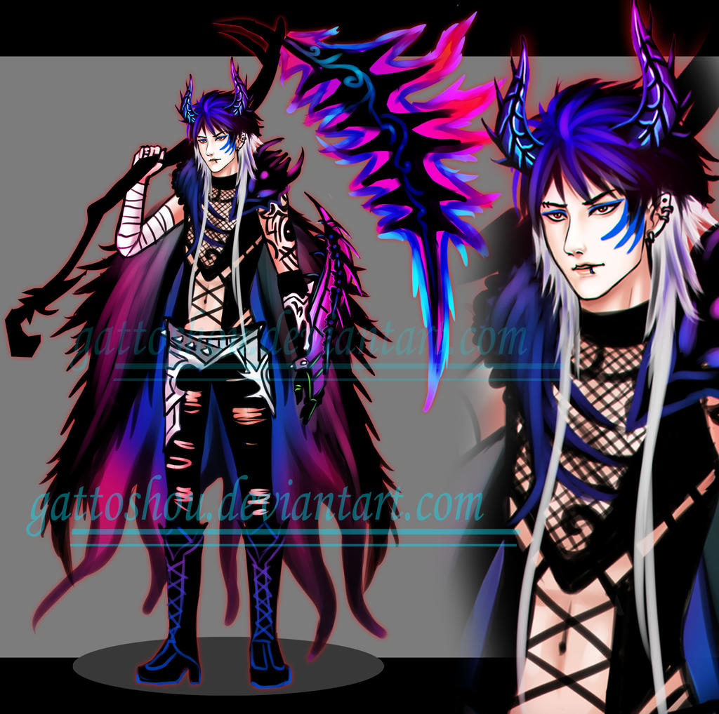 HALFDEMON LONGHAIBI ADOPT 22 [ Auction ] [ CLOSE ]