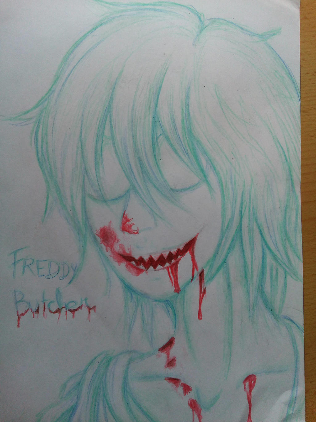 GIFT: Freddy Butcher (four pencils challenge)