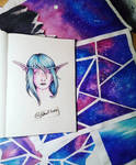 Sketchbook elf by Nautileen