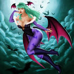 Morrigan by VickyInu