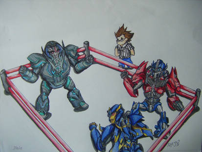 Finished parody drawing Triangulation TFP