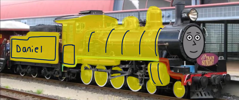 Deviantart Daniel Engine Daniel the Yellow Tender Engine by Thegreatestrainfan on DeviantArt