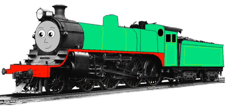 Rickey the green engine by Thegreatestrainfan on DeviantArt