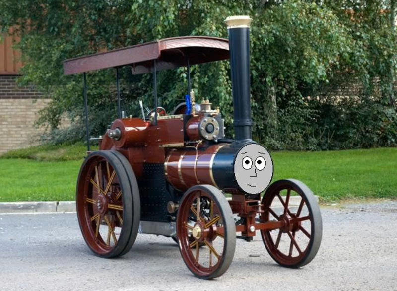 Tasker Traction Engine Tasker the red traction engine by Thegreatestrainfan on DeviantArt