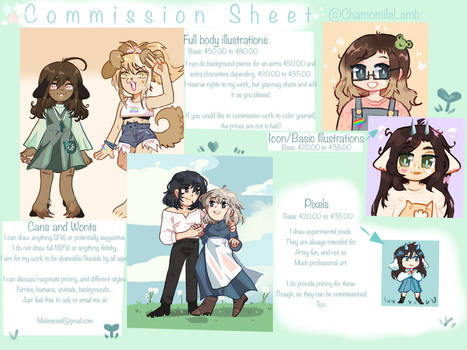 .commissions. OPEN