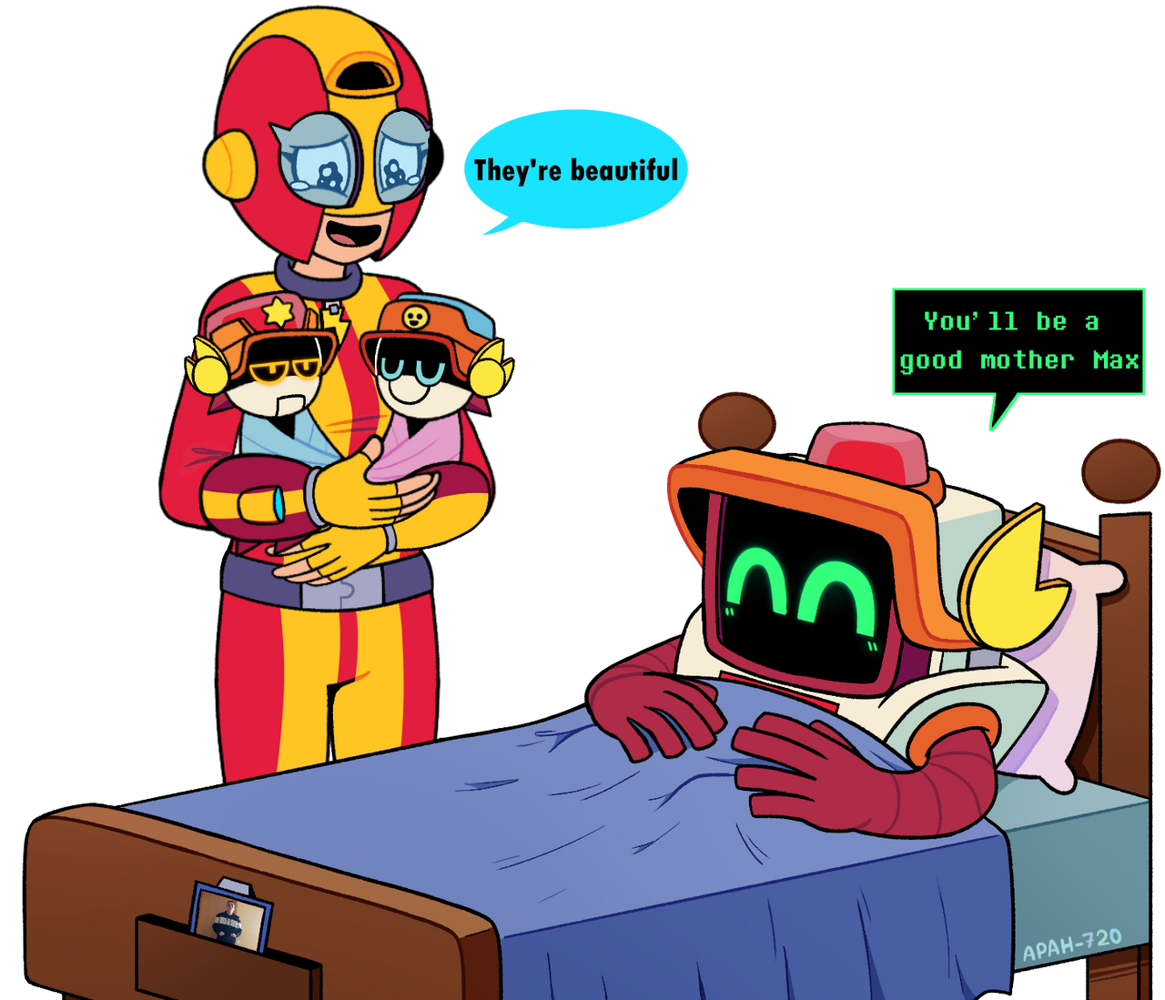 Larry 'n Lawrie origins (png) by APAH720 on DeviantArt