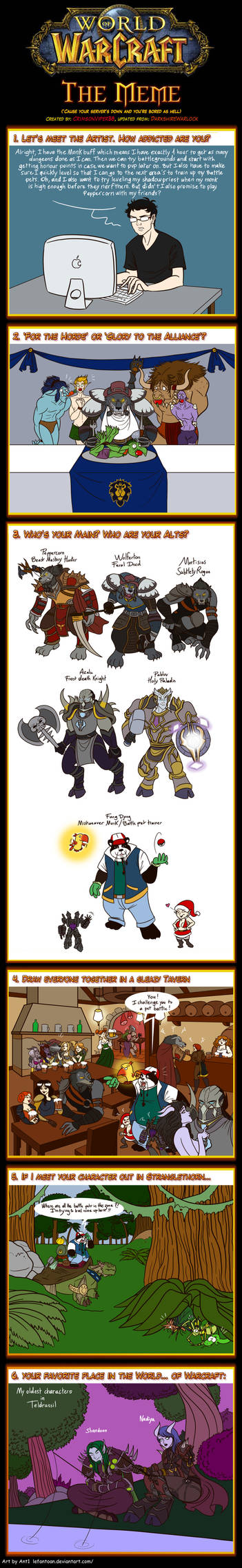 World of Warcraft meme part 1 by NIELSPETERDEJONG