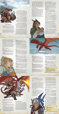 Half Dragon player race (Dungeons and Dragons 5e)