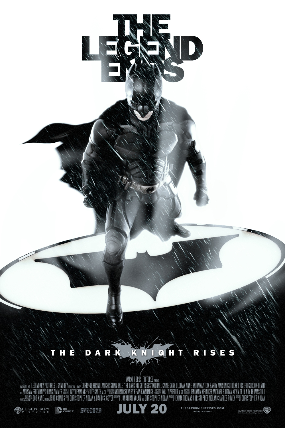 The Dark Knight Rises Theatrical Poster by J-K-K-S on DeviantArt