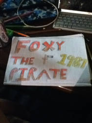 FOXY THE PIRATE IN WORDS