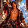 Male Tiefling with Lovely Abs