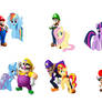 Super Mario and MLP ship