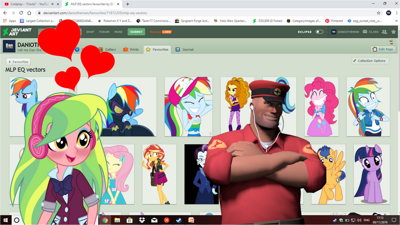 MLP EQ vectors by DANIOTHEMAN on DeviantArt