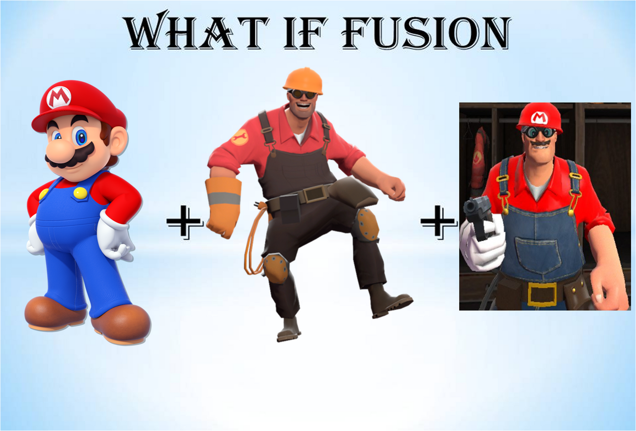 Mario and Engineer Fusion by DANIOTHEMAN on DeviantArt