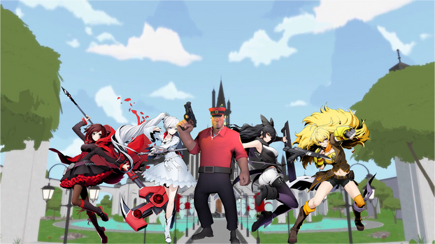 Dan and Team RWBY