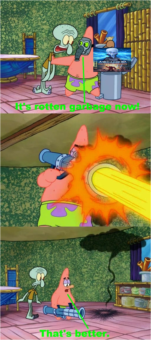 Patrick Brain Explosion Patrick Blasts Megamind 2 by DANIOTHEMAN on DeviantArt