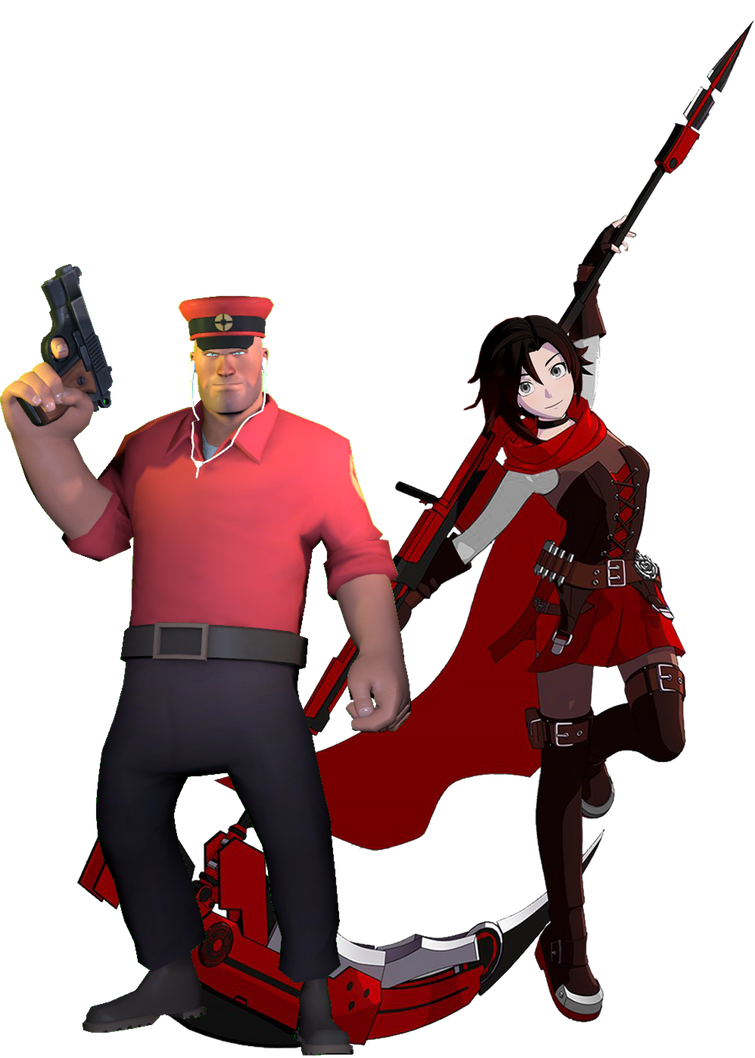 Ruby Man Get Dan the Man and Ruby Rose Vector by DANIOTHEMAN on DeviantArt