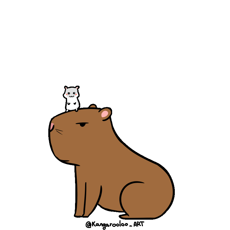 Cute Capybara Pfp Cartoon