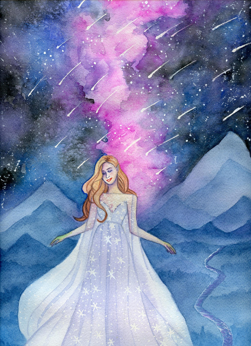 Starfall by catillustrates on DeviantArt