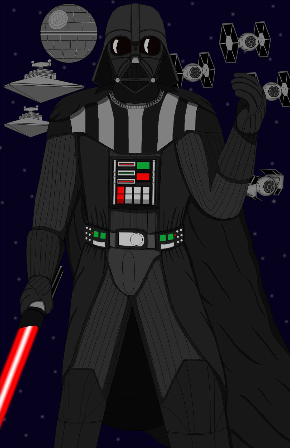 Vader Sprites Darth Vader by Speedstreak2017 on DeviantArt