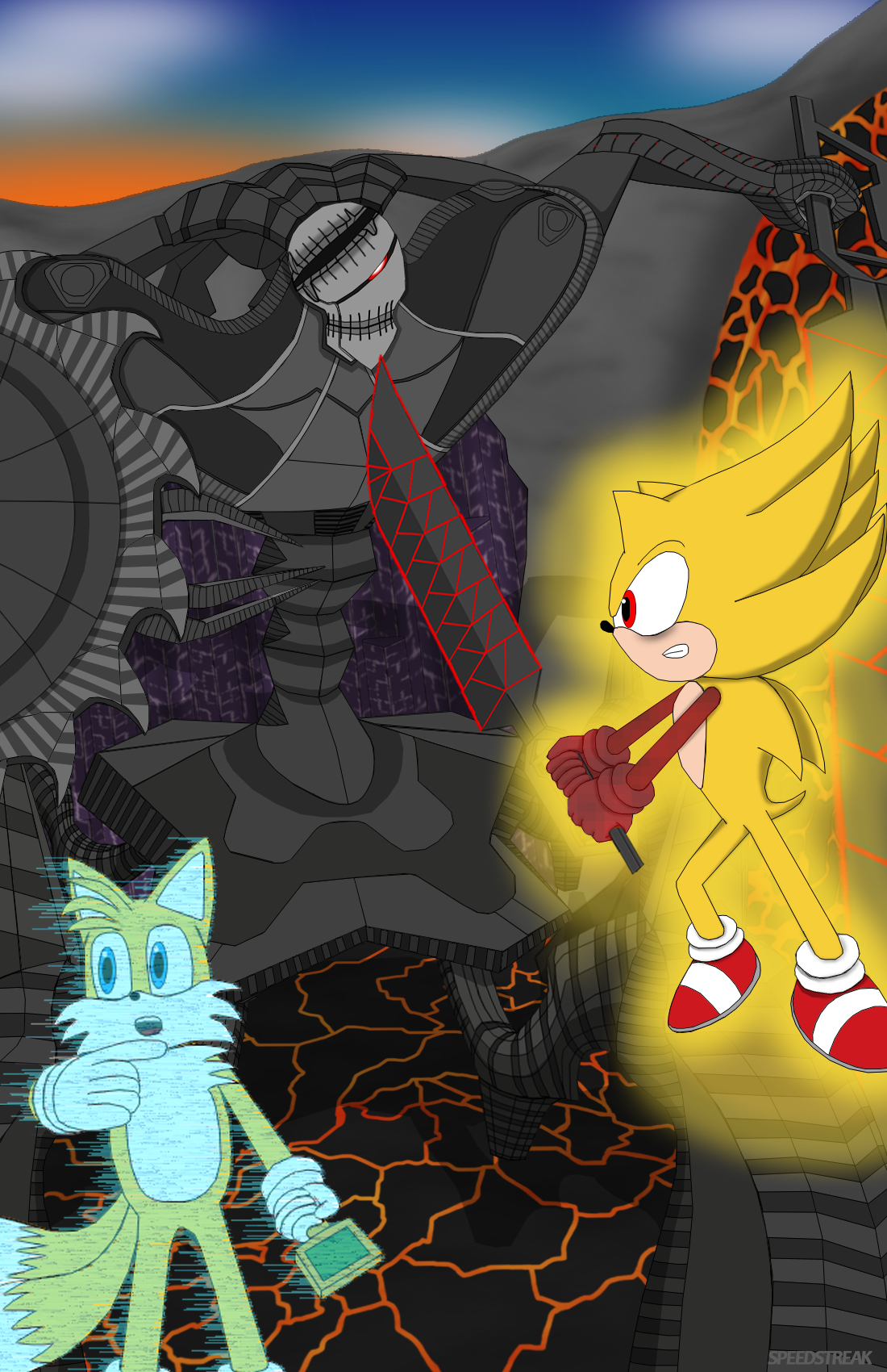 Sonic Frontiers: Super Sonic 2 by FrostTheHobidon on DeviantArt