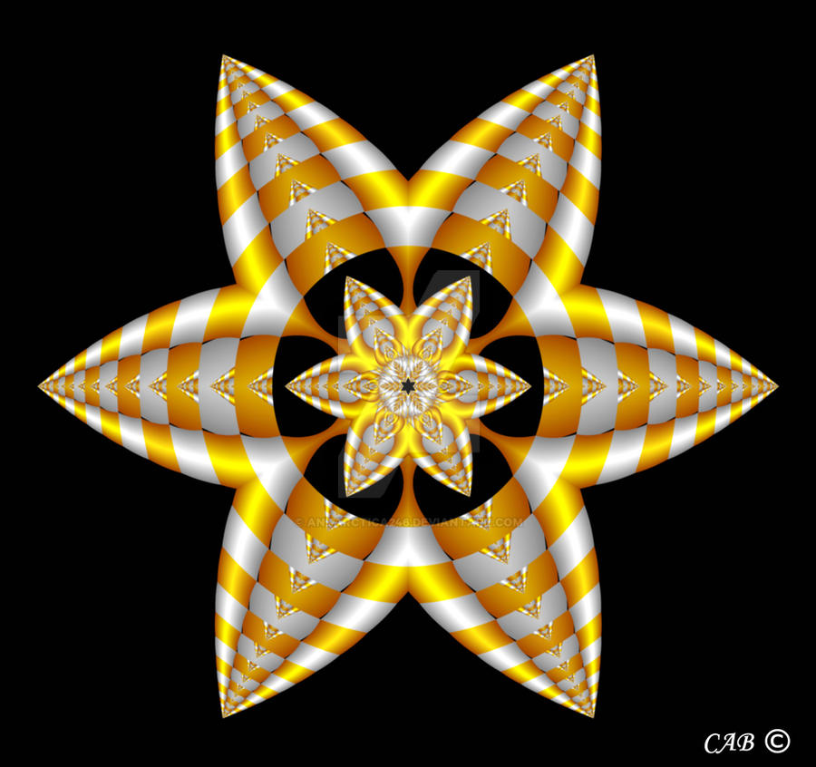 Gold and White Stripes by antarctica246 Gold and White Stripes by antarctica246