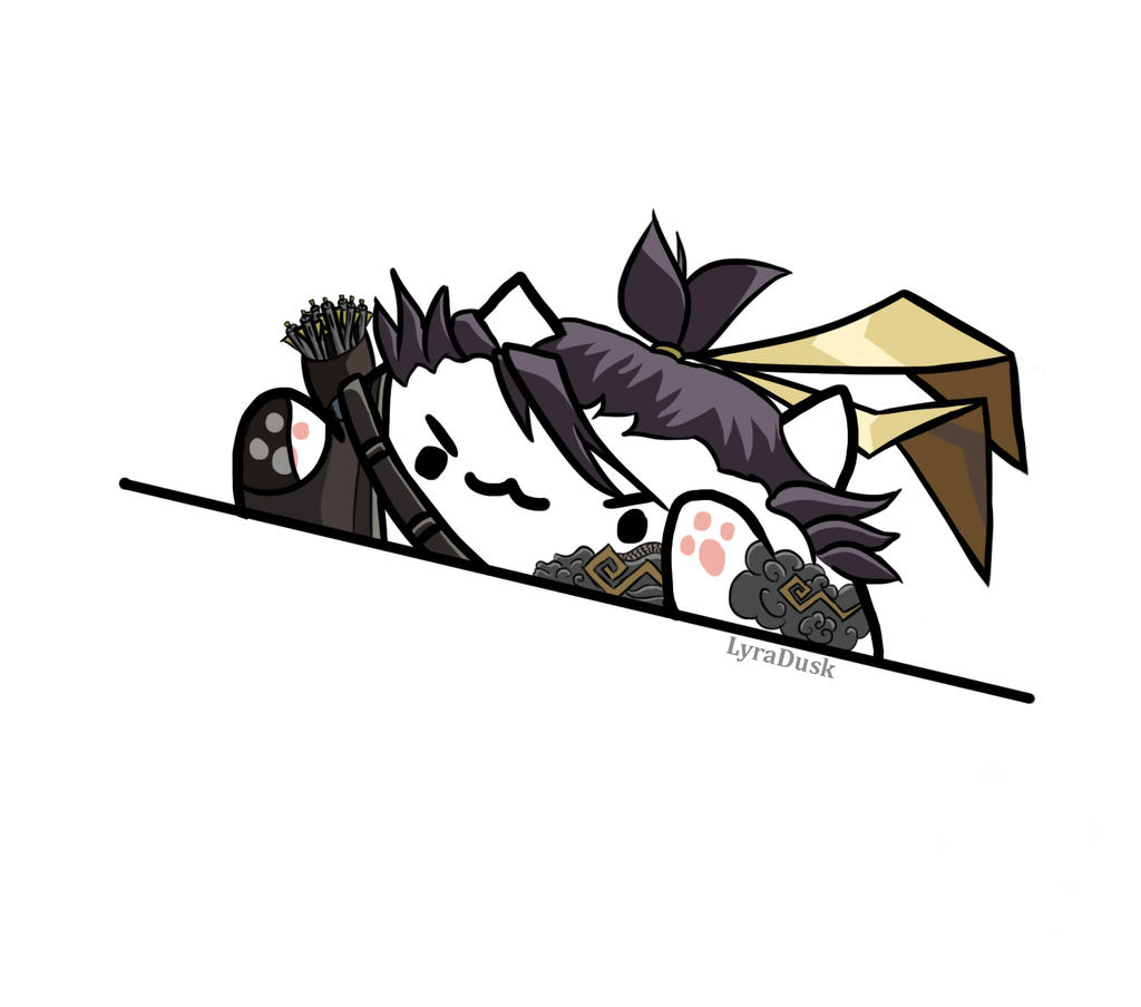 Hanzo Cat Hanzo Bongo Cat by LyraDusk on DeviantArt