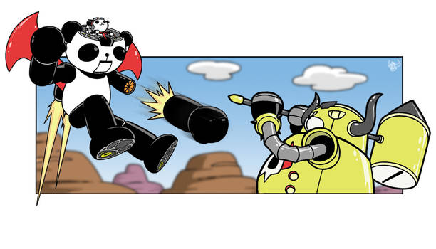 Panda Z versus Moujumbo