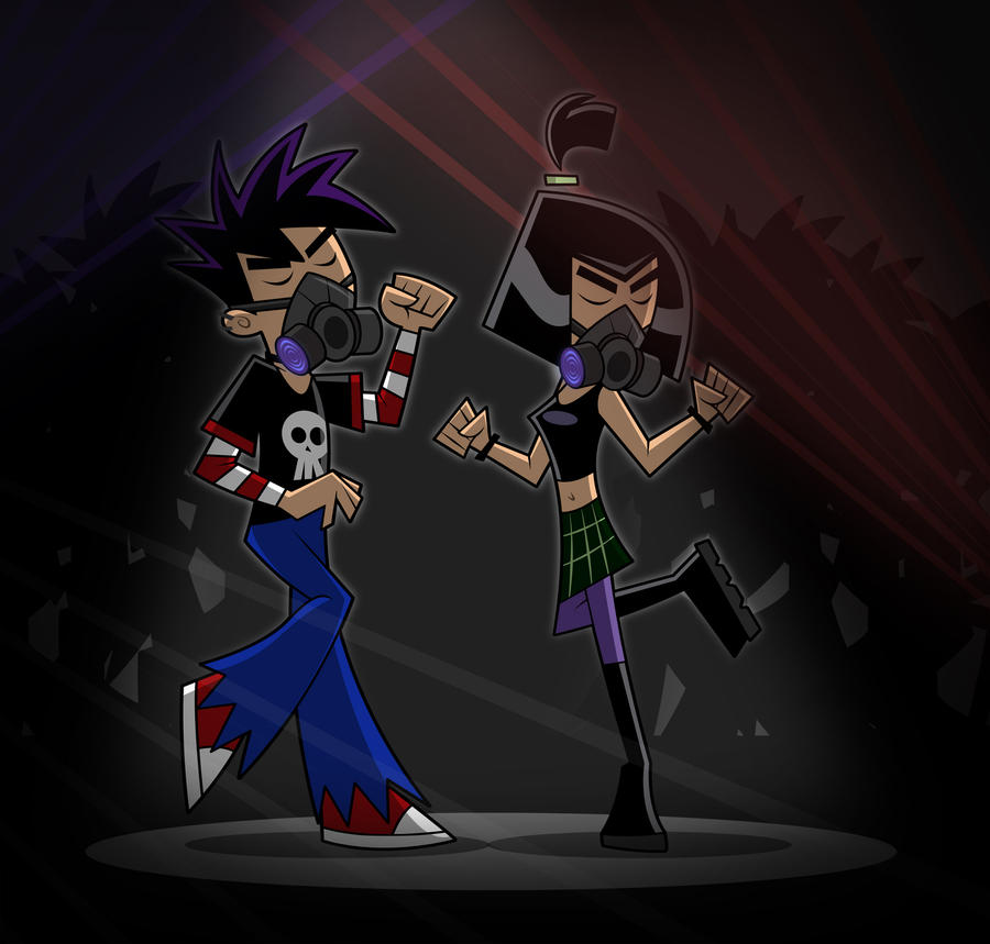 Commission: Masked Rave Party by JaviDLuffy on DeviantArt