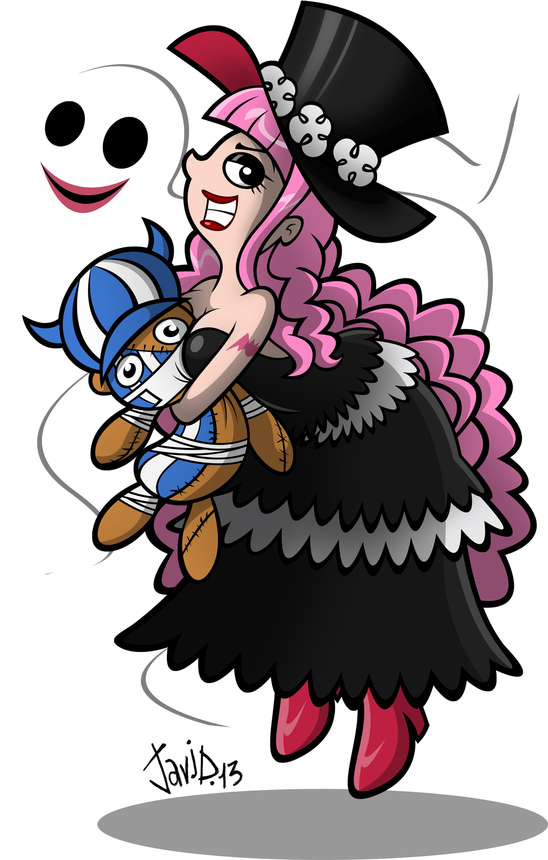 One Piece Ladies - Perona by JaviDLuffy on DeviantArt