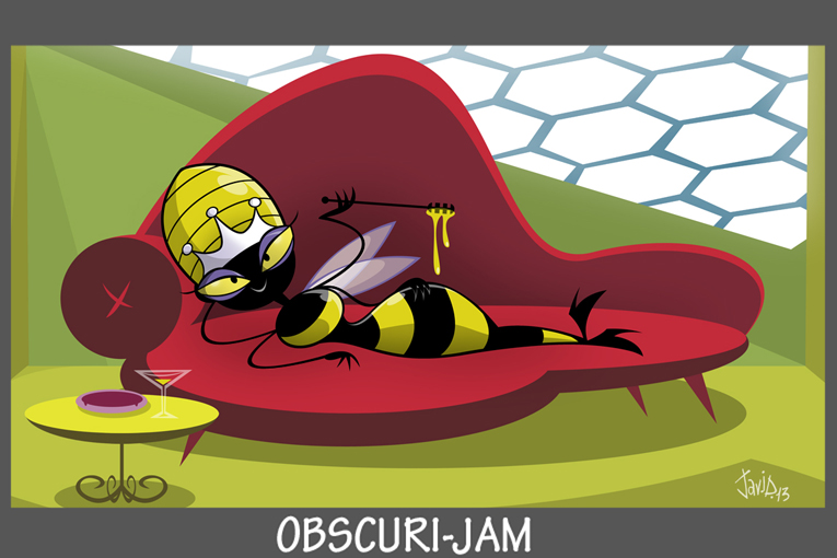 Art Jam: Queen Bea's honey