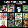 JaviDLuffy's Same Voice Meme (I)