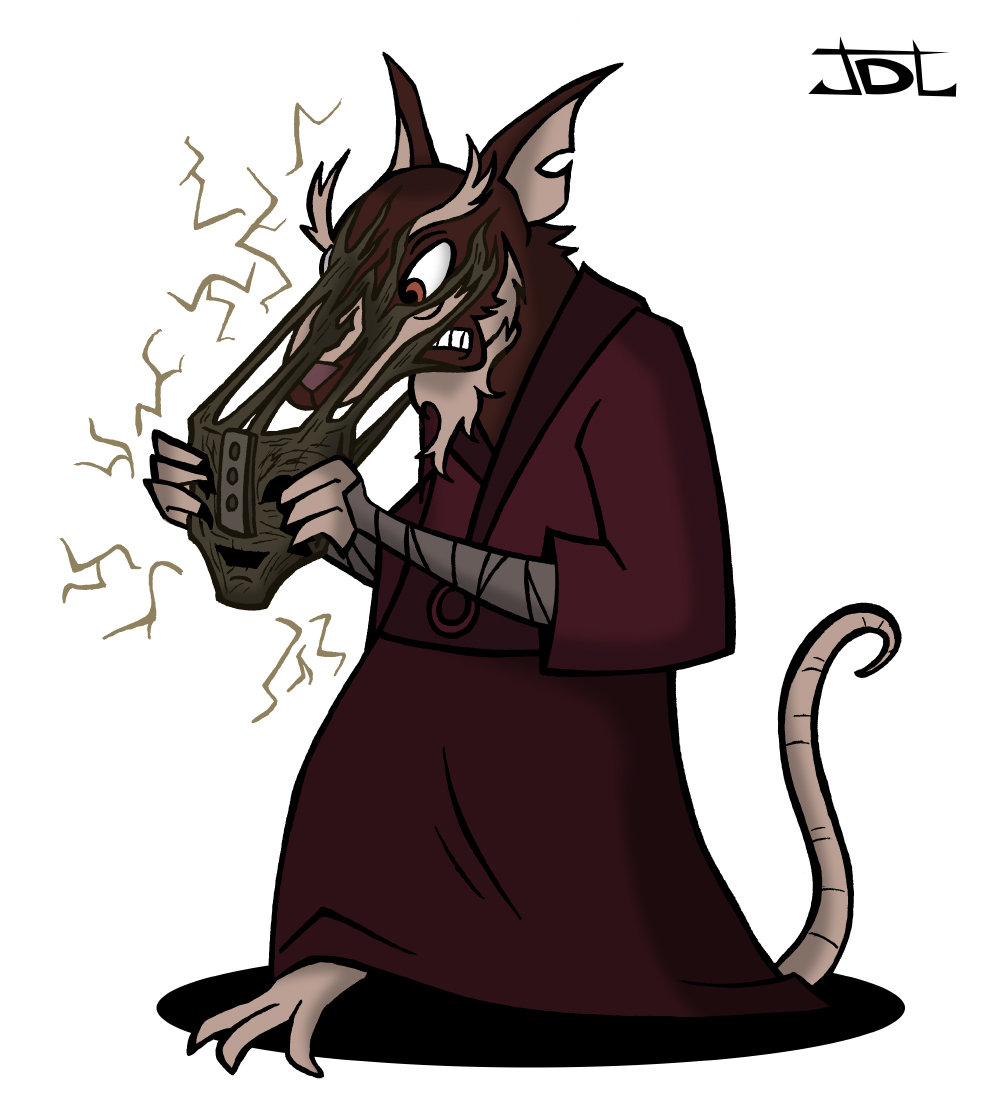 SkeCom: Splinter Mask by JaviDLuffy on DeviantArt
