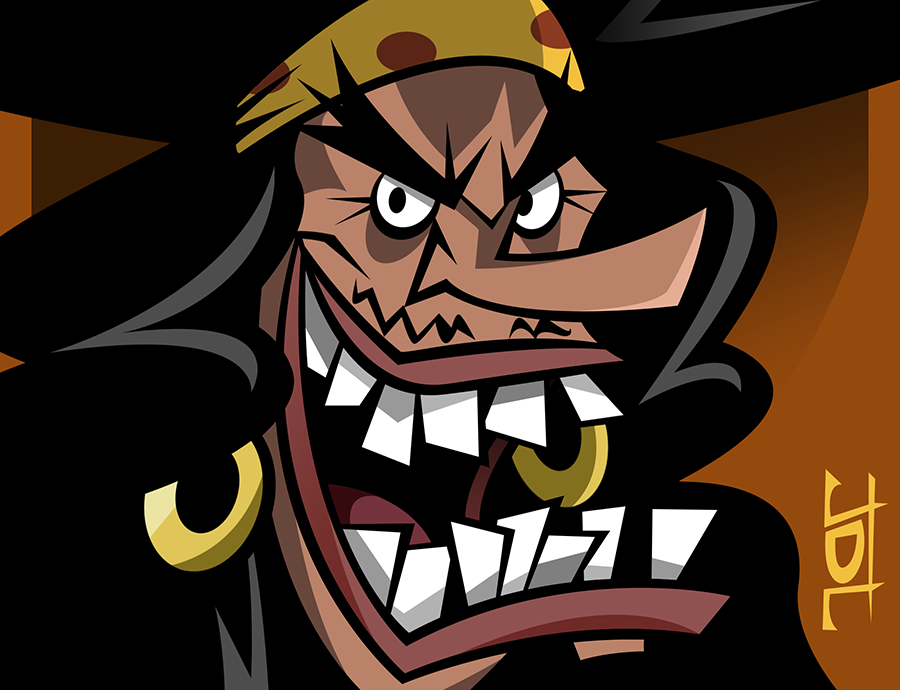Marshall D. Teach (Blackbeard) by JaviDLuffy on DeviantArt