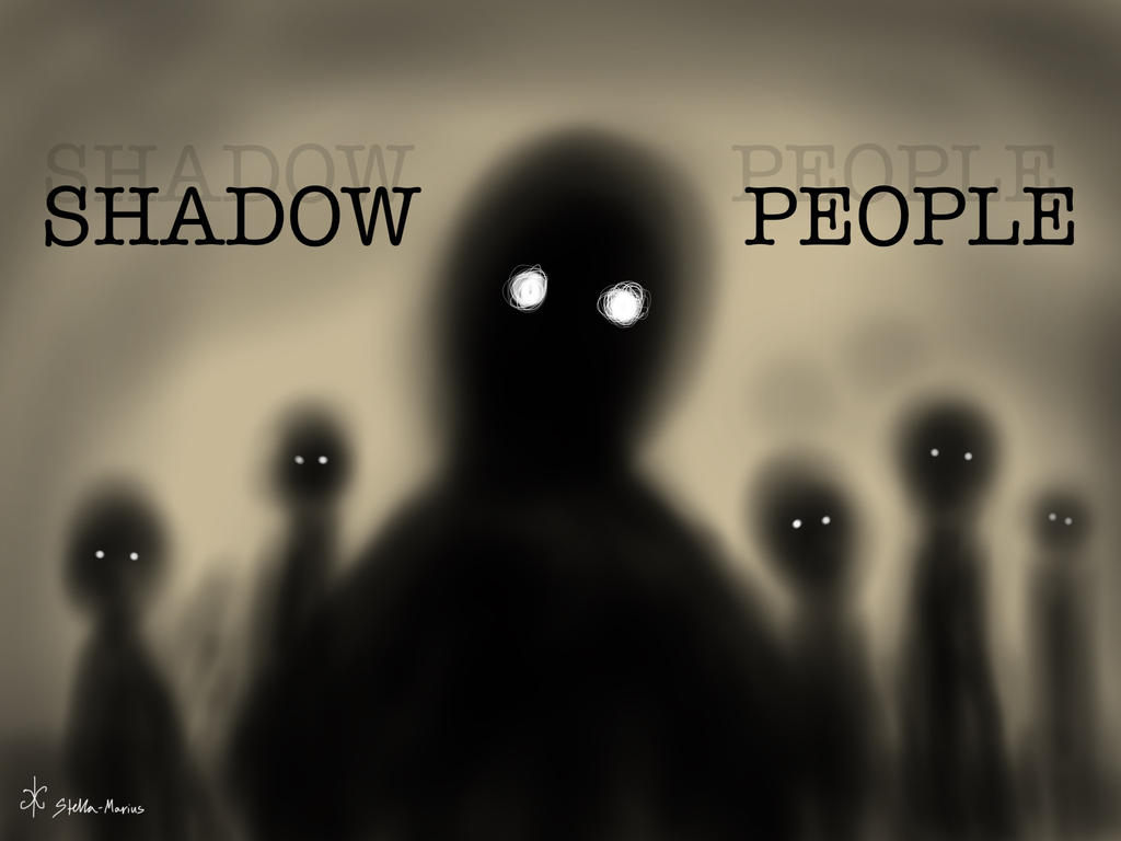 Shadow People Cover Art  (for Hat Wearing Ghost)