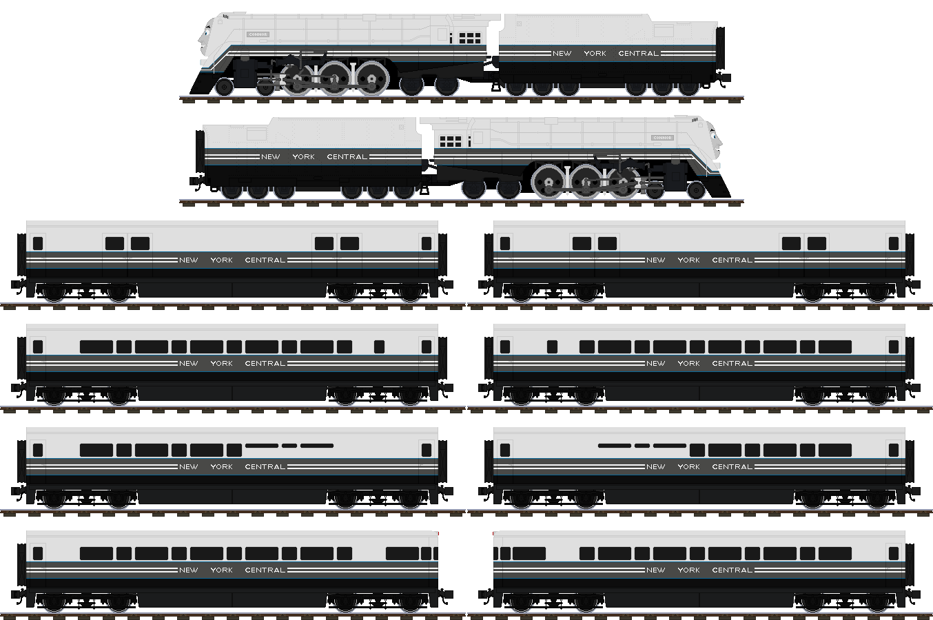 Streamlined Engine Designs Connor the American Streamlined Engine by SpriteArchitect on DeviantArt