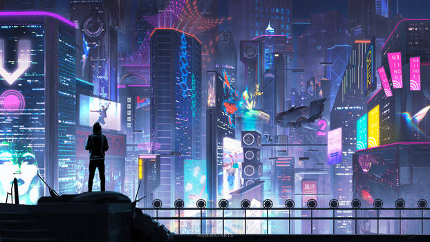 World OF Cyberpunk 2077 wallpaper Art by DigitalSamurai2077 on DeviantArt